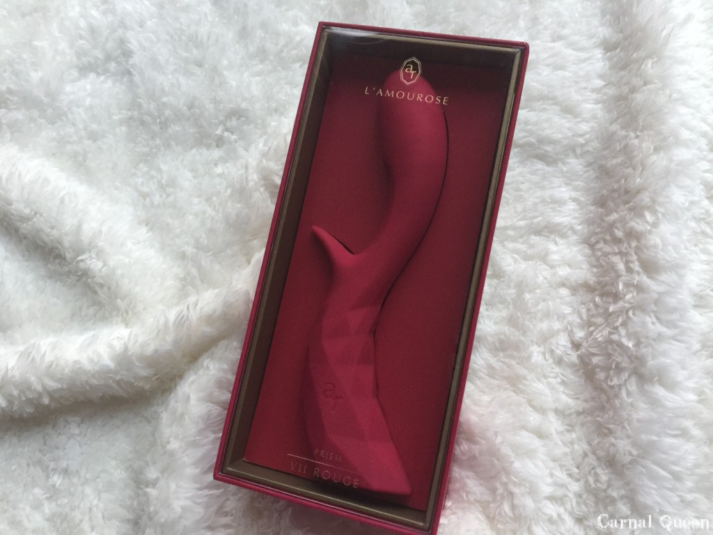 L'amourose Prism VII Rouge packaged.