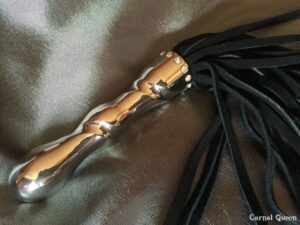 Ouch! Luxury Whip/flogger in Box.