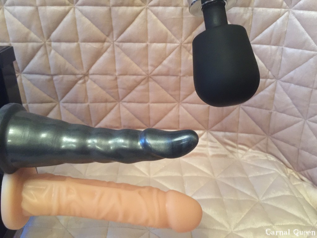 Motion Love Wand Holder and Double Penetrator.