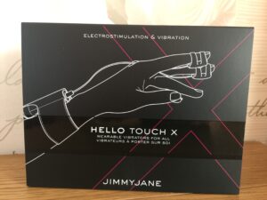 Jimmyjane Hello Touch X box.